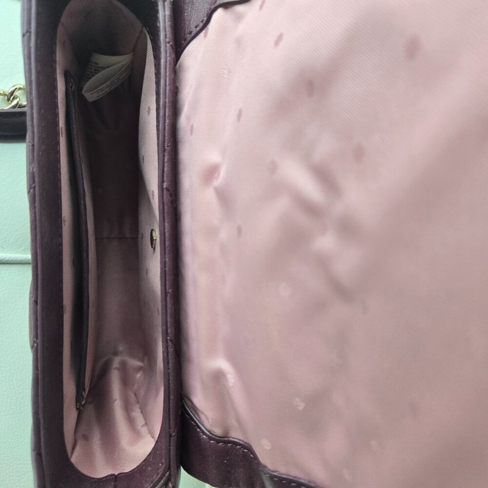 Quilted Leather Kate Spade Crossbody Bag - Picture 5 of 6
